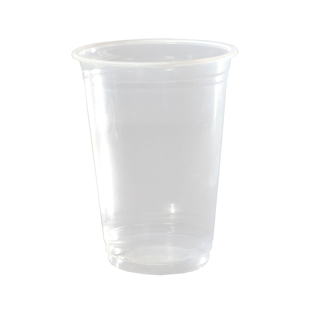 Capri Plastic Drinking Cups Clear 425ml