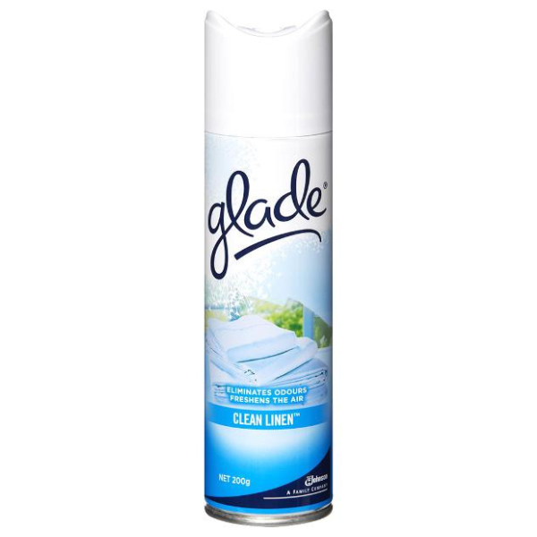 617931 (Glade Air Freshener Spray Clean Linen 200g)