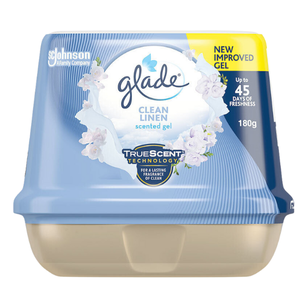 352399 (Glade Solid Air Freshener Clean Linen 180g)