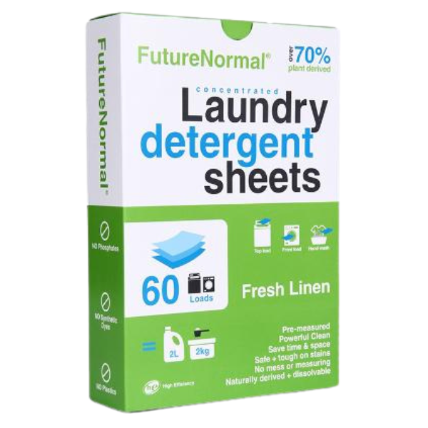 FN4178 (Future Normal Laundry Detergent Fresh Linen 60 sheets)