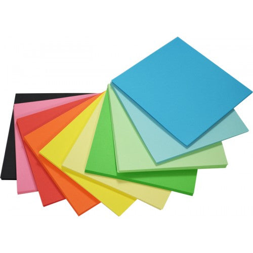 M127 (Rainbow Matt Paper Squares 80gsm 360 Sheets)