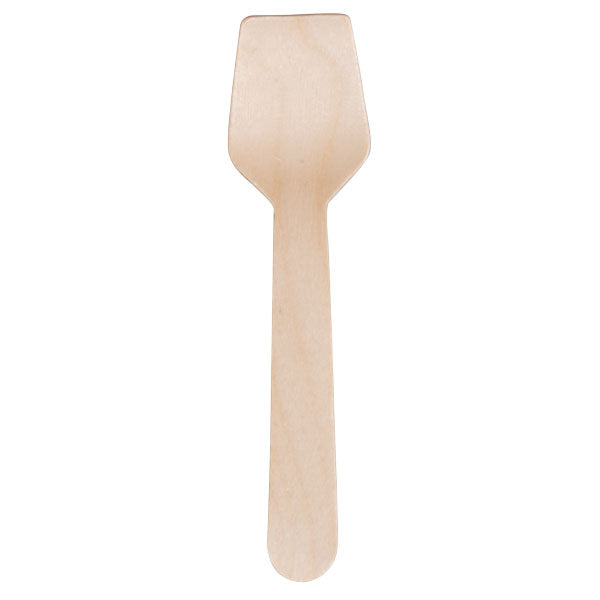 GB712-GEL (Envirostar Wooden Gelato Spoon 100mm)