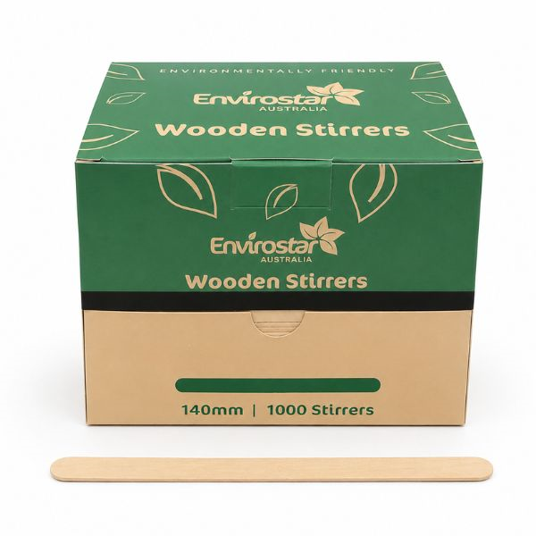 GB-516-STR (Envirostar Wooden Stirrers 140mm 1000pcs)