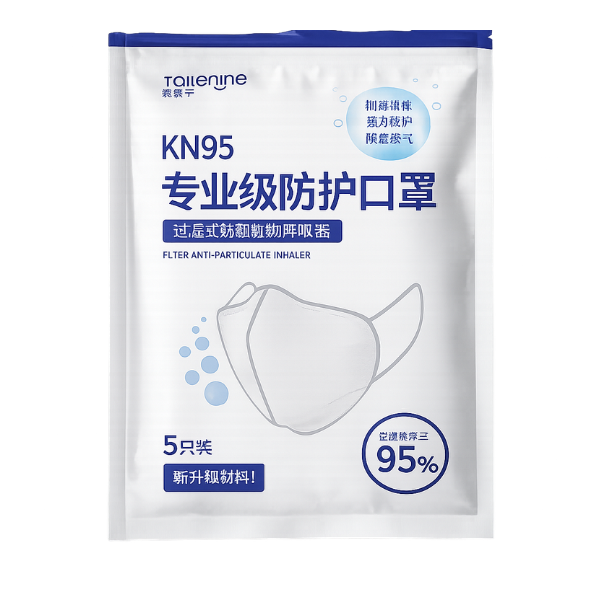 004589 (KN95 Face Mask Earloop 5pcs Past Exp)